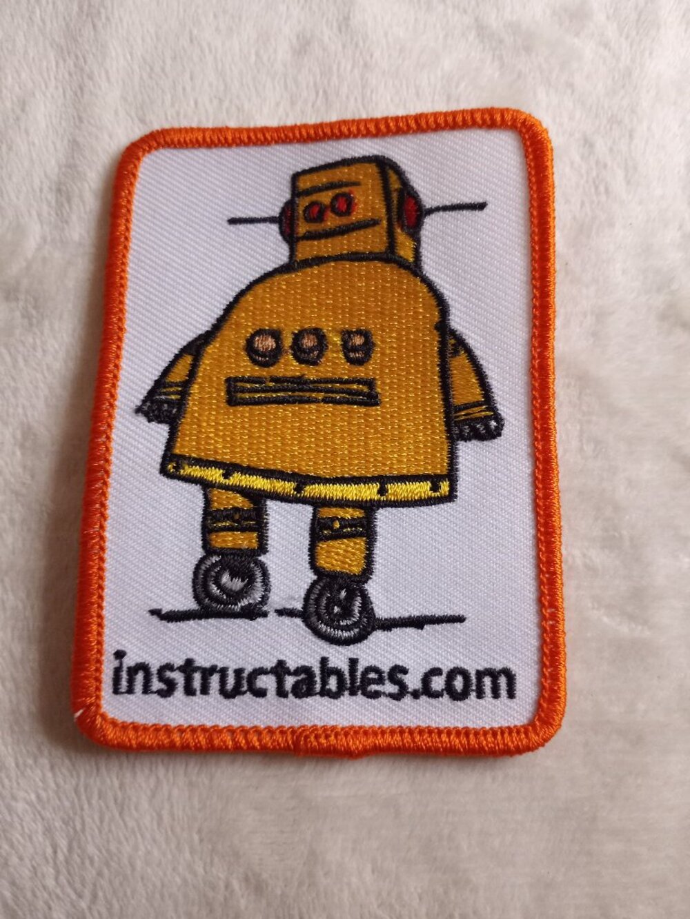 Instructables dot com robot sew on patch